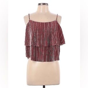 NWOT Elodie Striped Sleeveless Top